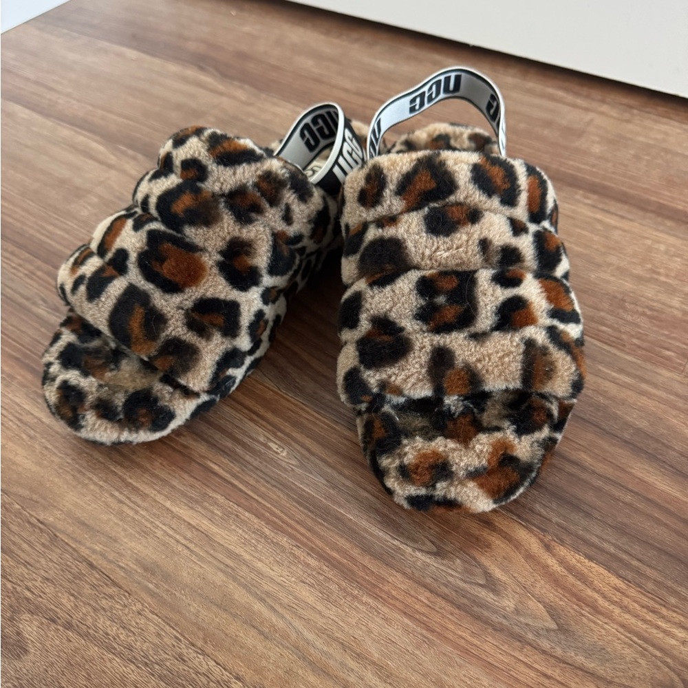 UGG Brown and Black Cozy Slippers